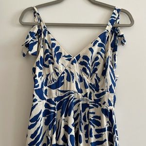 Reduced! Alexis for Target blue and white dress Size S.